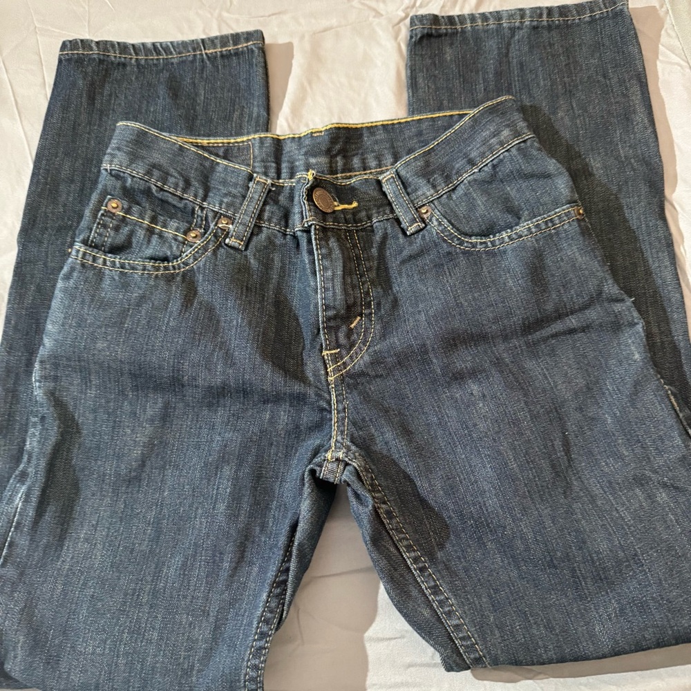 Levi's 511 Dark Blue Denim skinny Jeans with Signature Patch Size: 10 reg 25x25